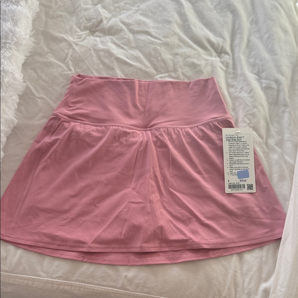 Lululemon Athletica Pink Skater Skirt